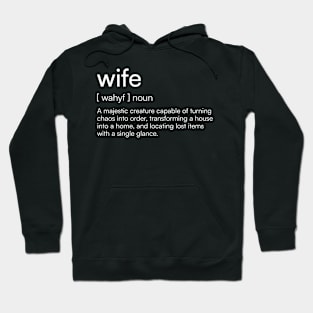 Funny Wife Definition Hoodie